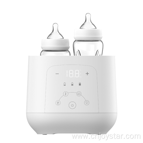 Double Bottle Warmer Sterilizer Touch Control